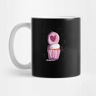 Pink Cupcake Mug